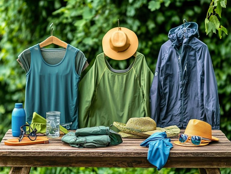 Essential Outdoor Clothing for Summer Trips