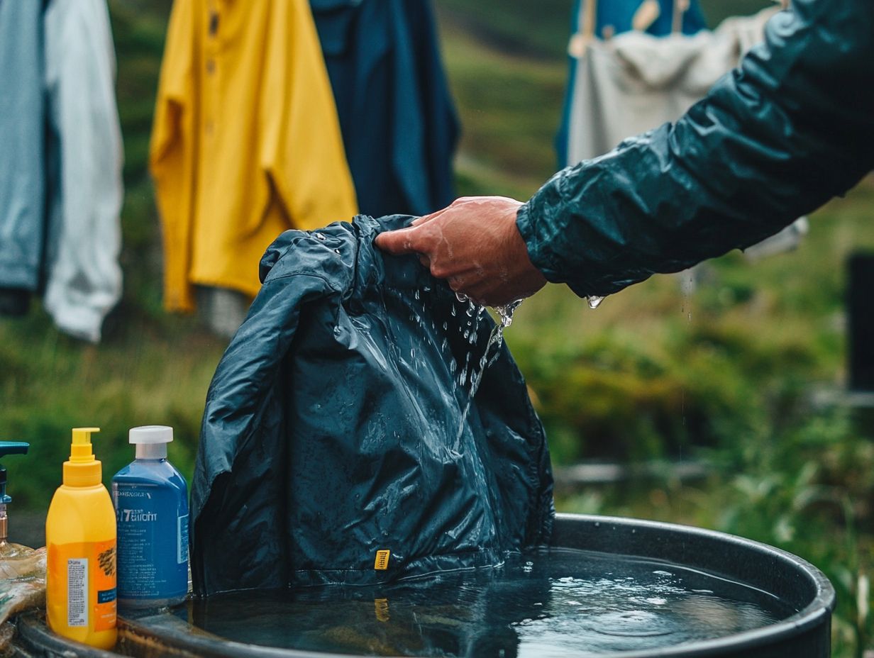 Common factors that damage outdoor clothing, like improper washing techniques.