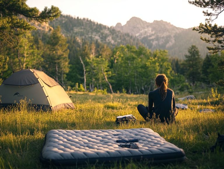 How to Choose a Camping Mattress or Pad