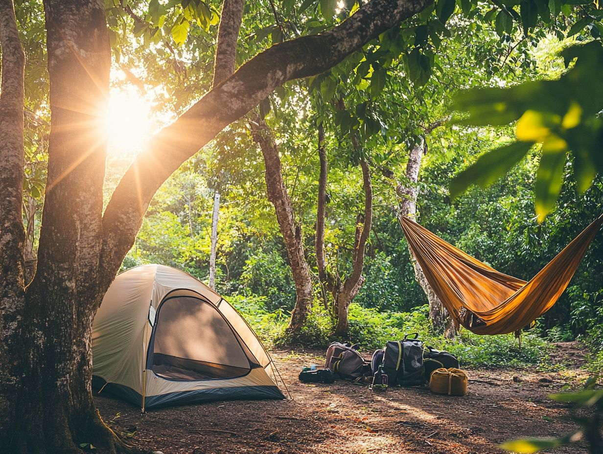 Tips for Choosing the Right Tent or Hammock