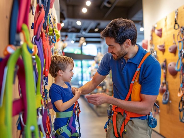 How to Choose Climbing Gear for Kids