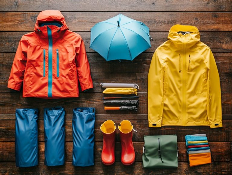 How to Choose the Best Rain Gear Accessories