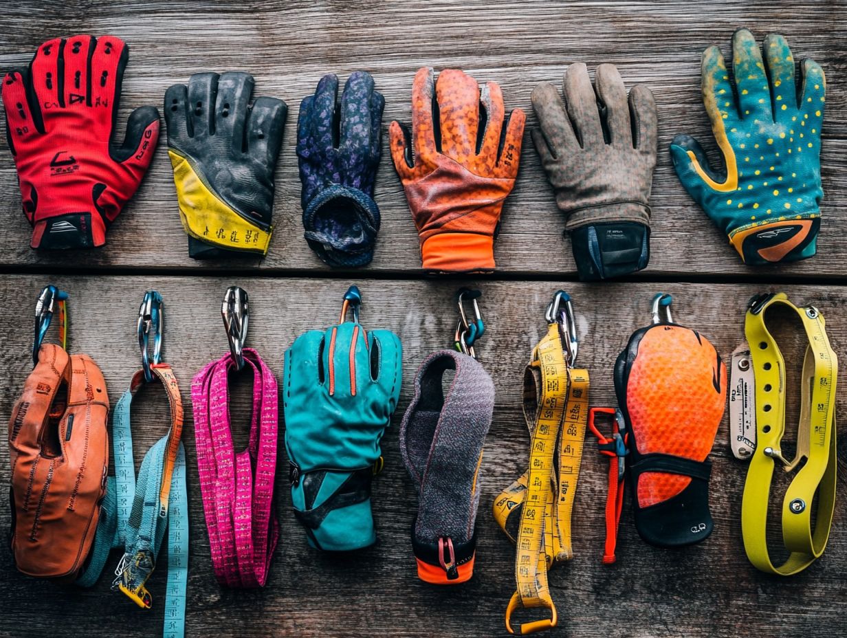 Illustration related to climbing gloves FAQs