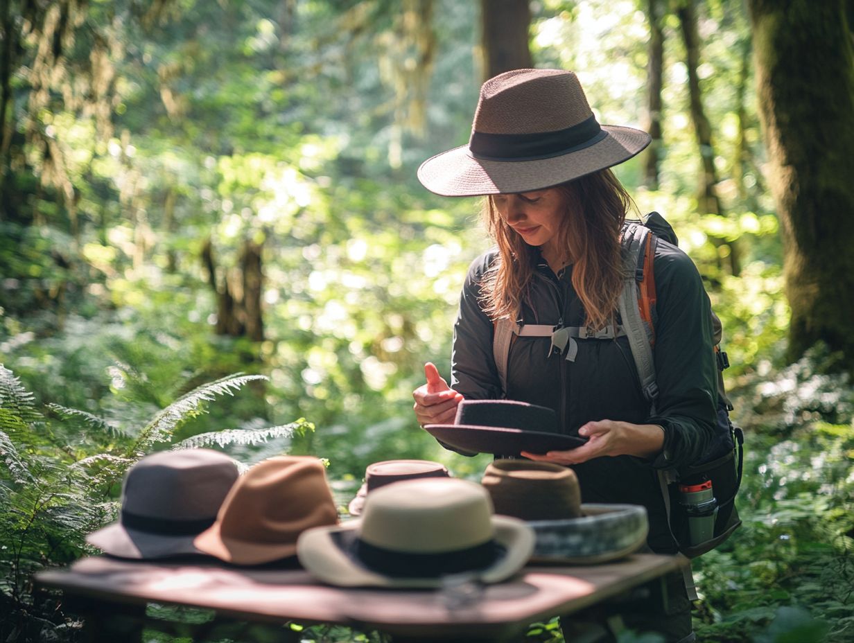 Types of Hiking Hats