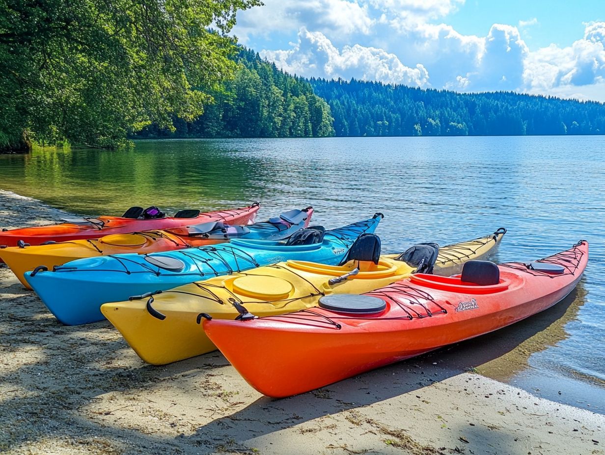 Illustration of Frequently Asked Questions about Kayaking