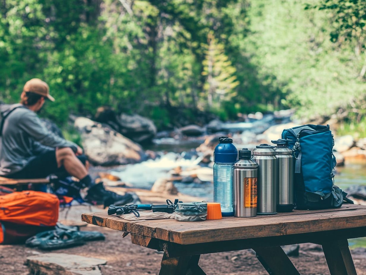 Tips for Cleaning and Storing Your Water Filter After Camping