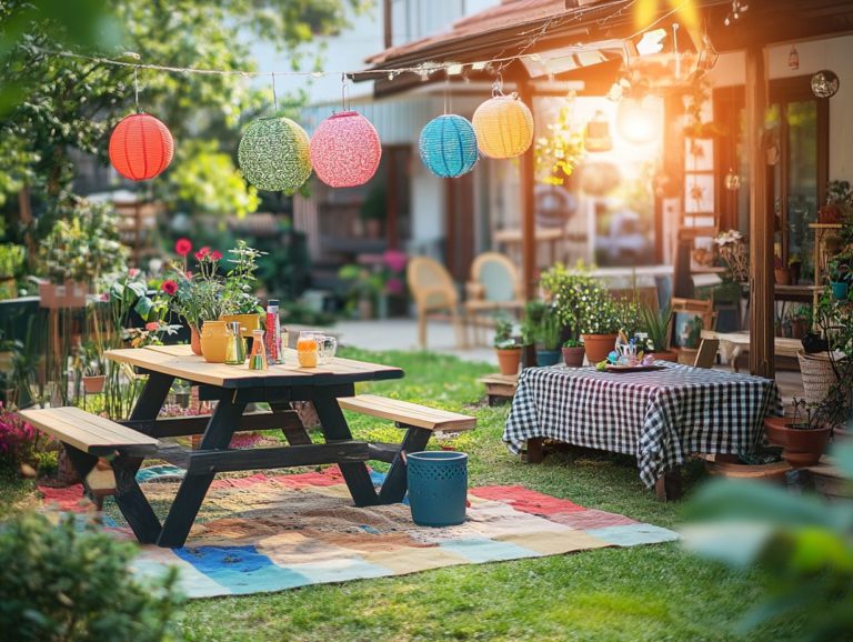 How to DIY Your Own Outdoor Accessories