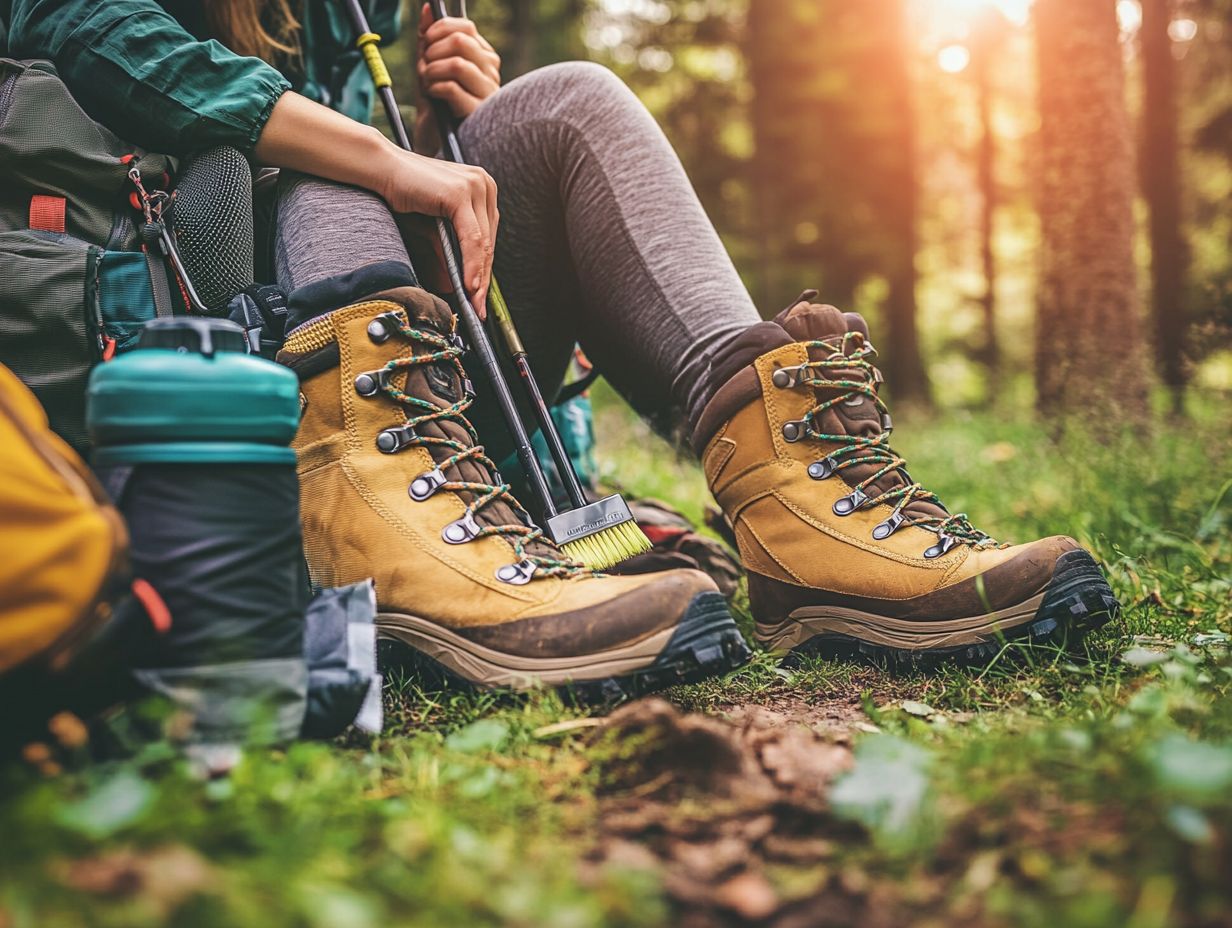 Why is it important to maintain hiking gear?