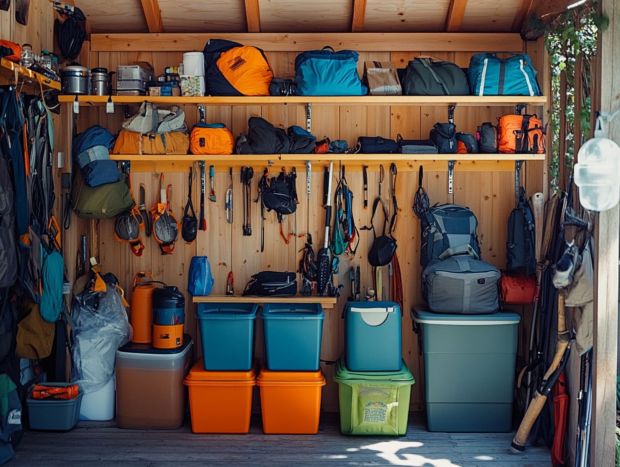 Maintaining Your Organized Gear