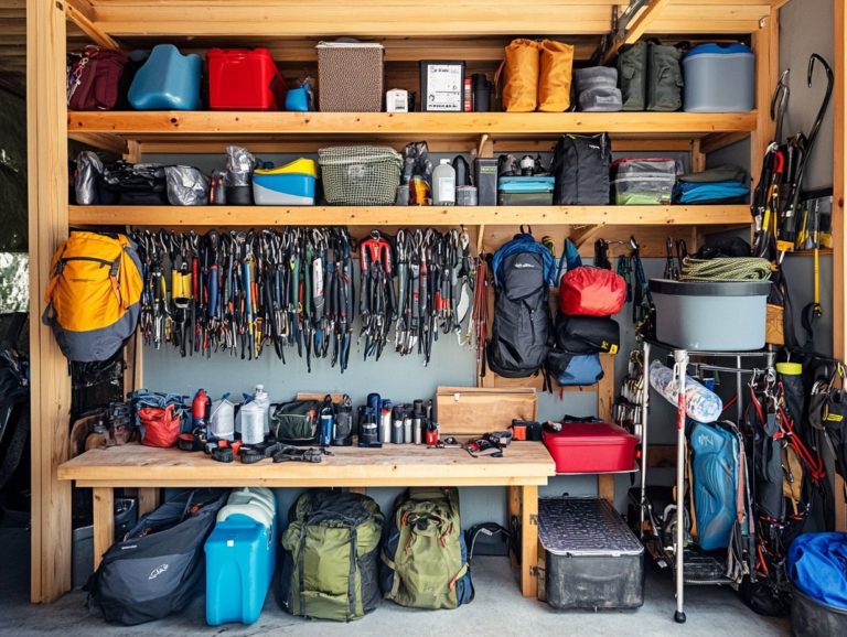 How to Organize Your Outdoor Gear with Accessories