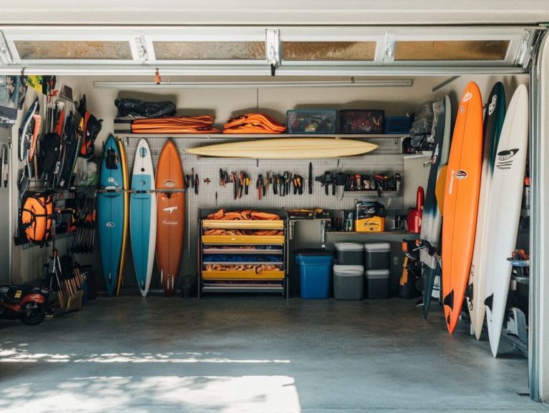 How to Organize Your Water Sports Equipment