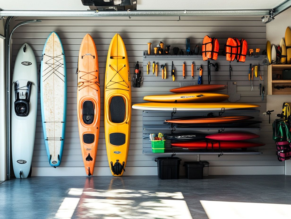 Storage Solutions for Water Sports Equipment