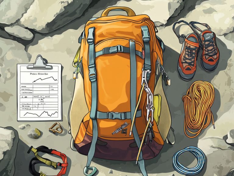 How to Pack Your Climbing Gear Efficiently