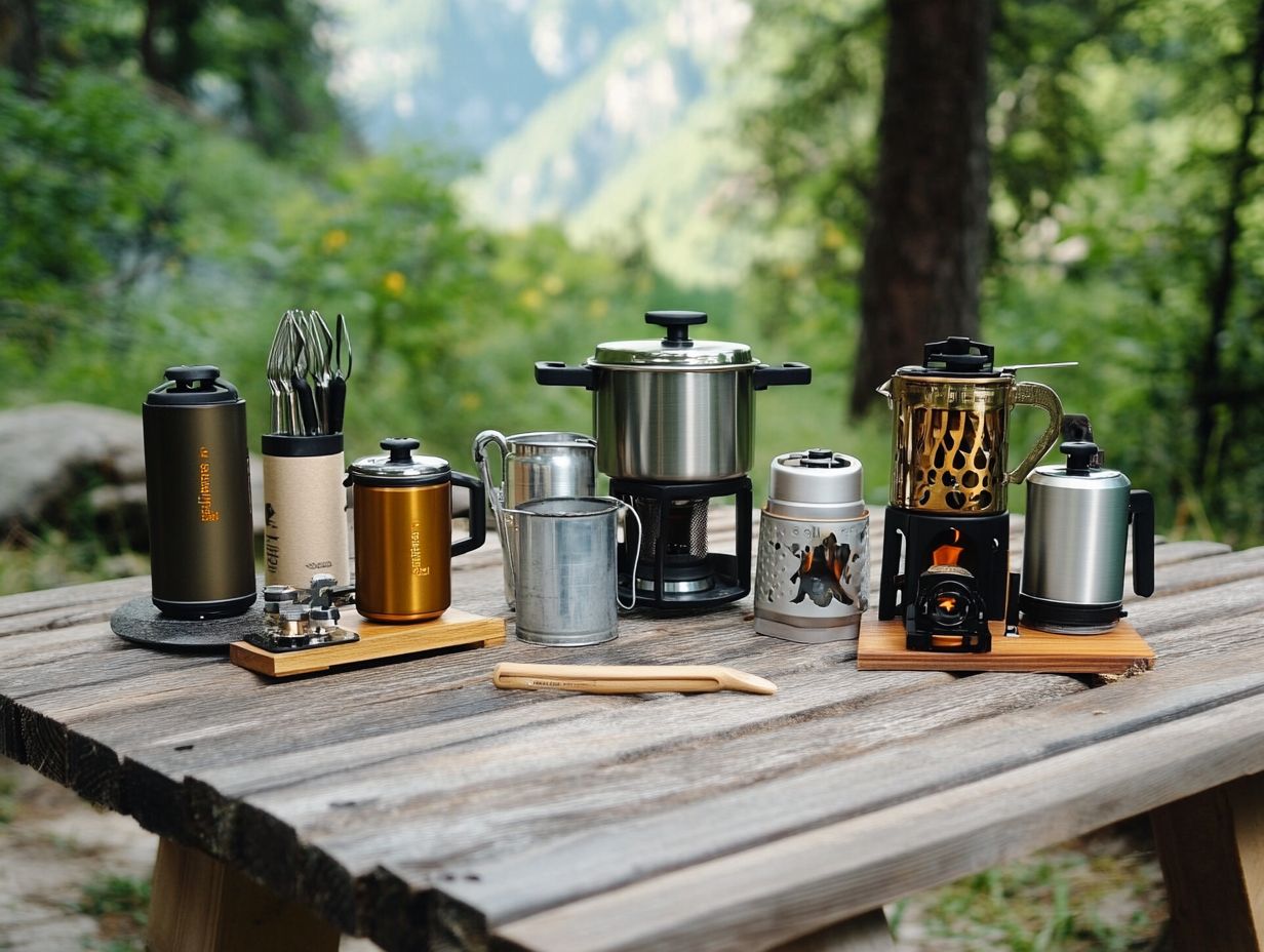 An overview of camping stove prices and budgets