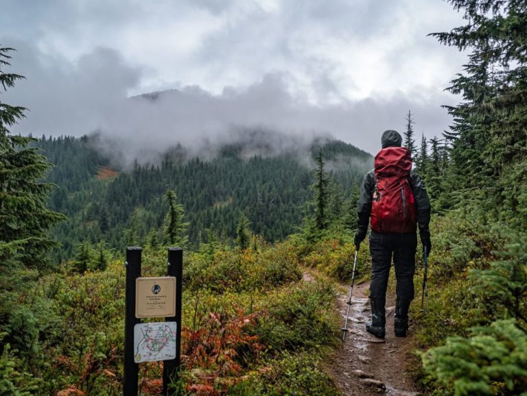 How to Prepare for Changing Weather on Hikes