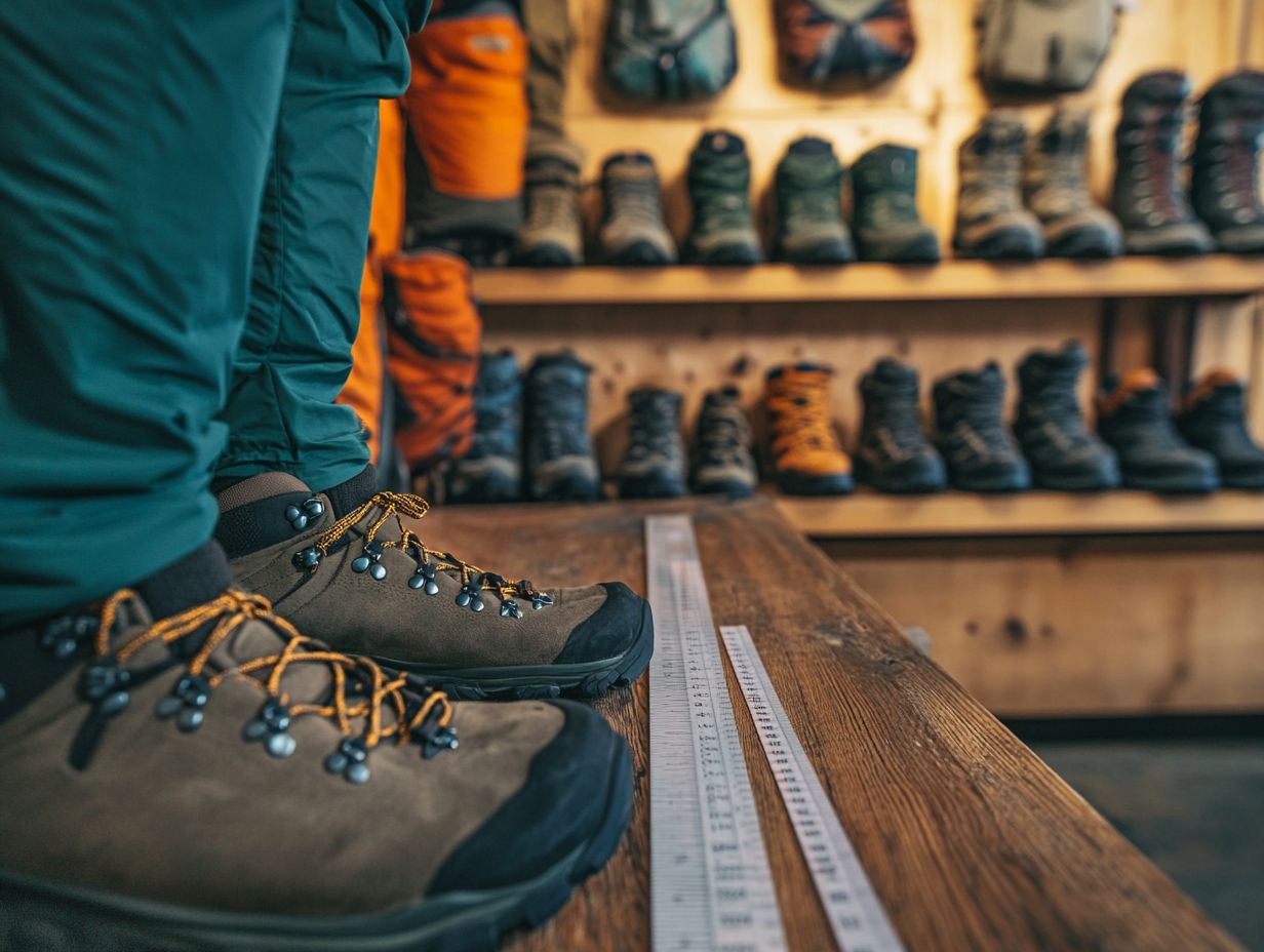 Factors to Consider When Choosing Hiking Boot Size