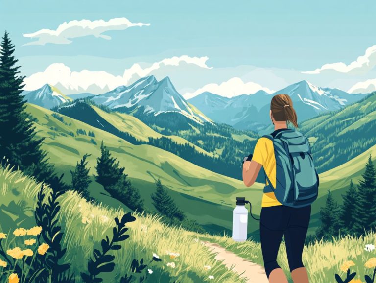 How to Stay Hydrated While Hiking