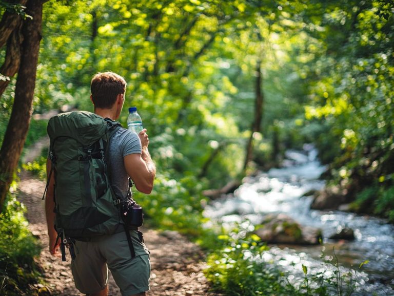 How to Stay Hydrated While Hiking?