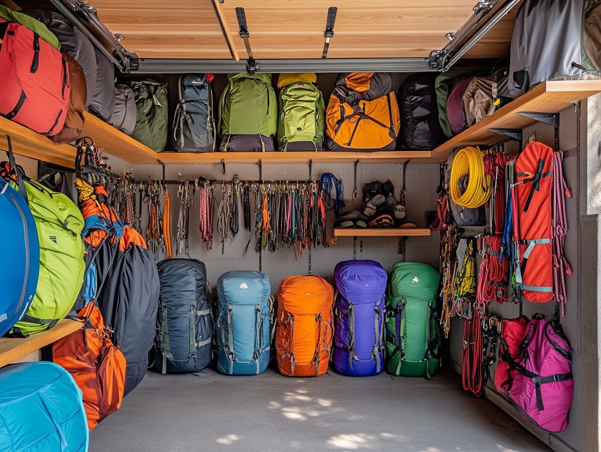 Tips for Properly Storing Gear