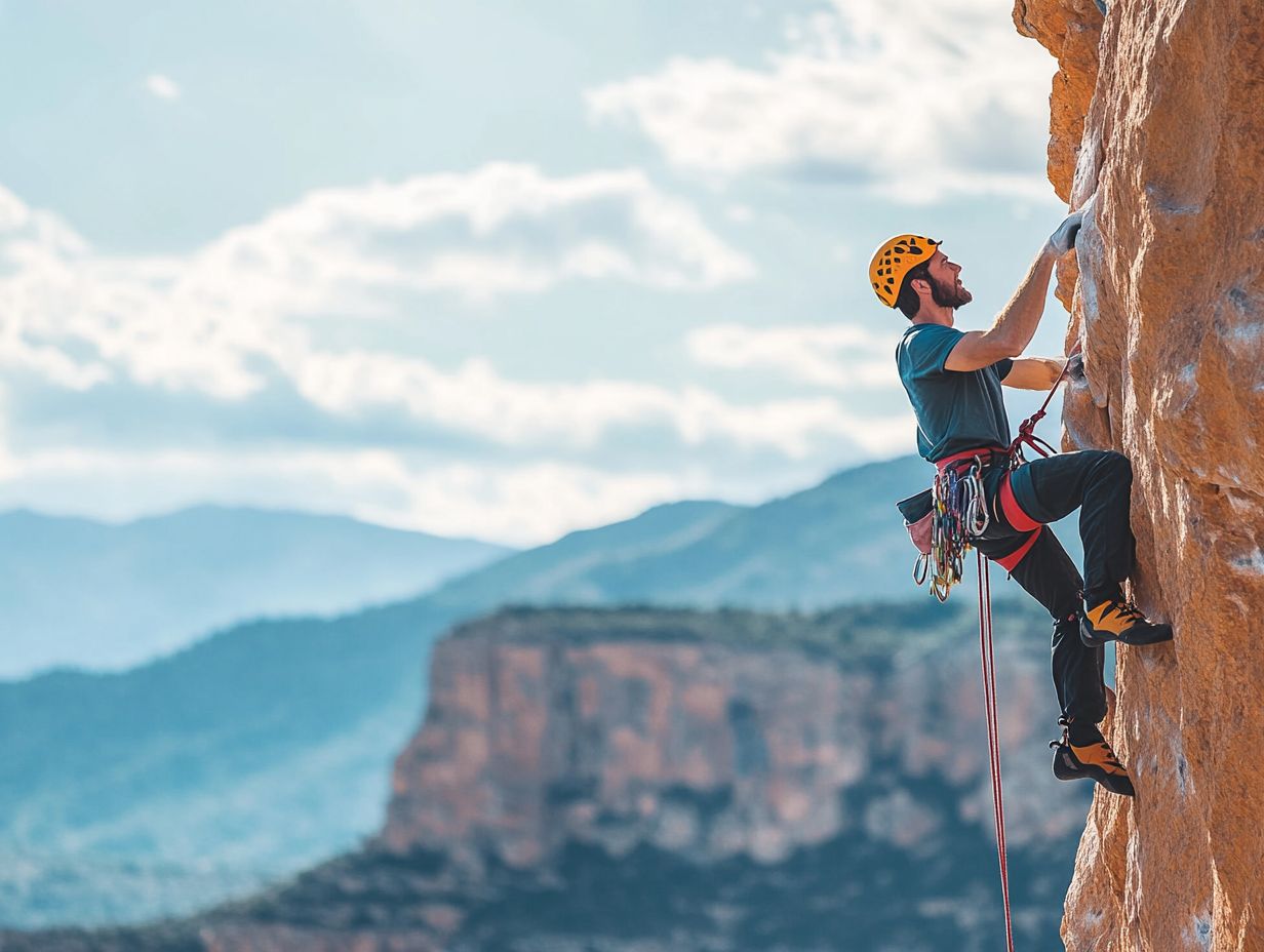 A visual guide to climbing belay devices and safety tips.