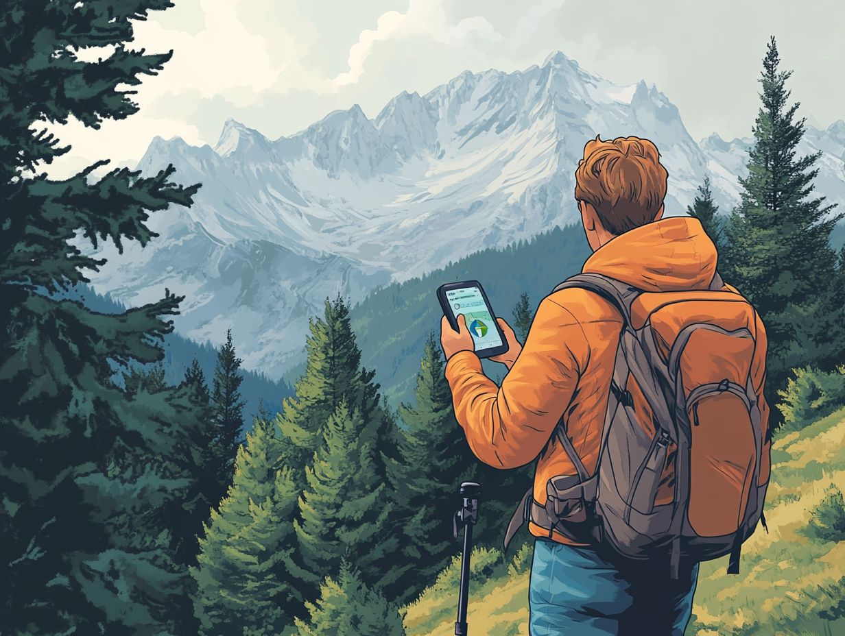 How to Use Navigation Apps for Hiking