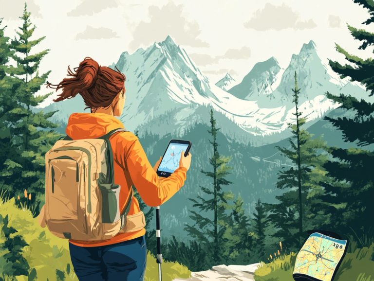 How to Use Navigation Apps for Hiking?