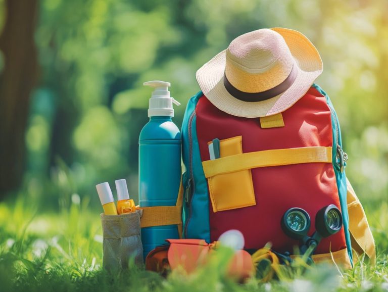 Outdoor Accessories for Kids: What to Pack