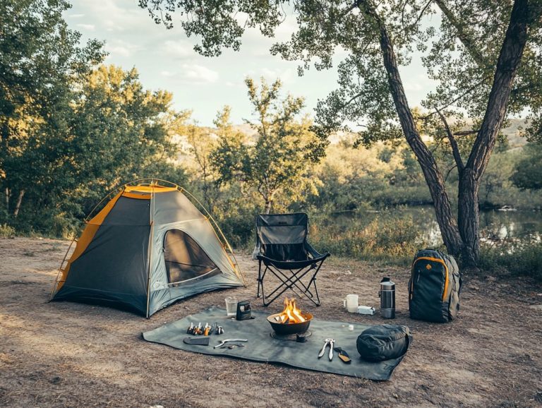 Outdoor Accessories for Minimalist Camping