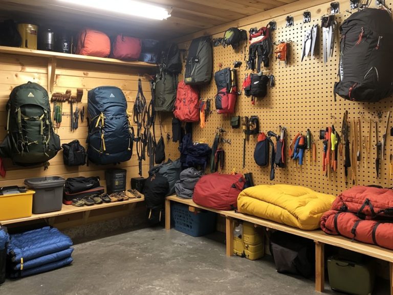 Storage Solutions: Outdoor Gear Accessories