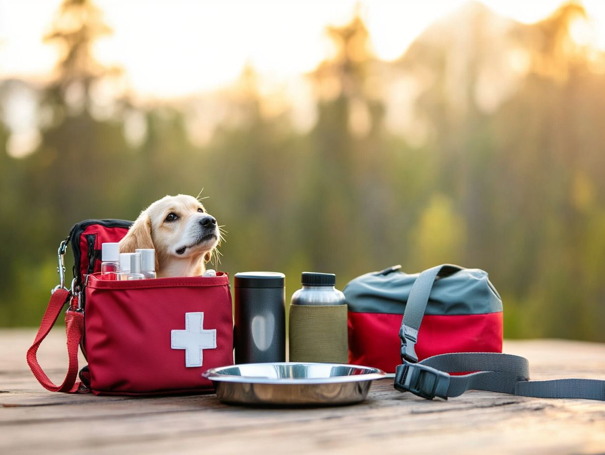 Important tips for evacuating with your pet during emergencies.