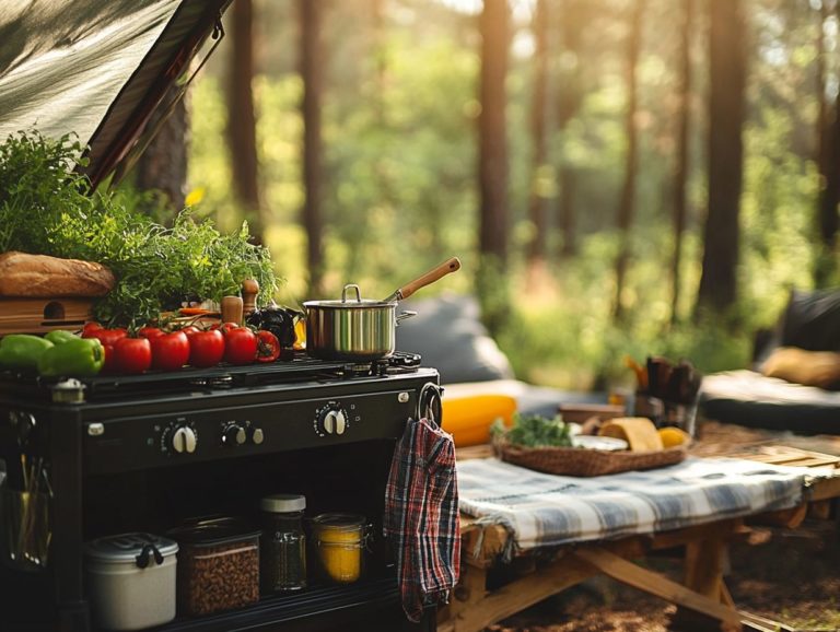 The Advantages of Using a Camping Kitchen