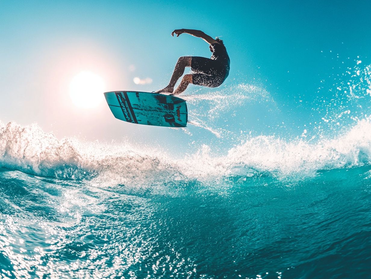 An illustration of hydrofoiling showcasing its benefits in water sports.