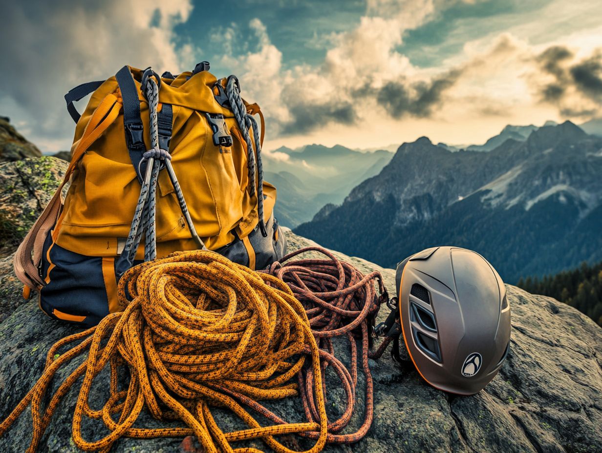 Essential climbing gear for adventure races