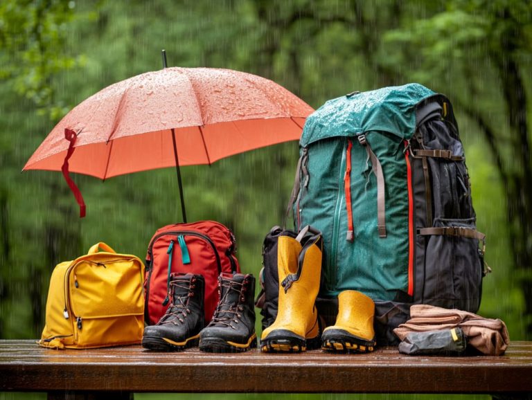 The Best Hiking Gear for Rainy Weather