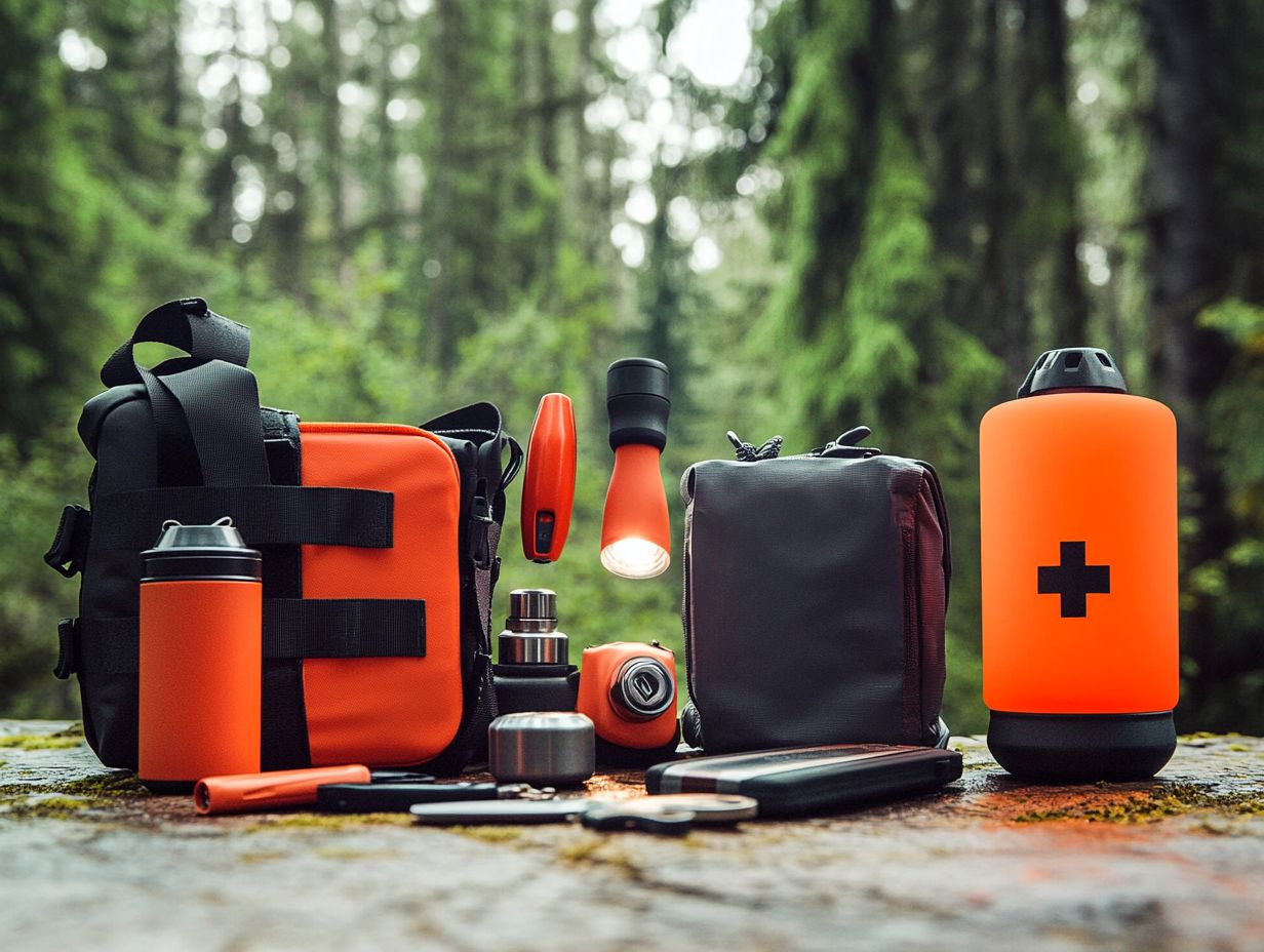 What Should Be Included in an Emergency Supply Kit for Outdoor Exploration?