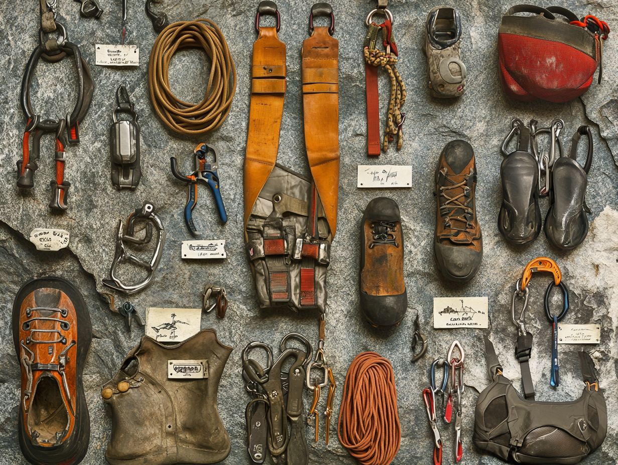 Modern Climbing Gear