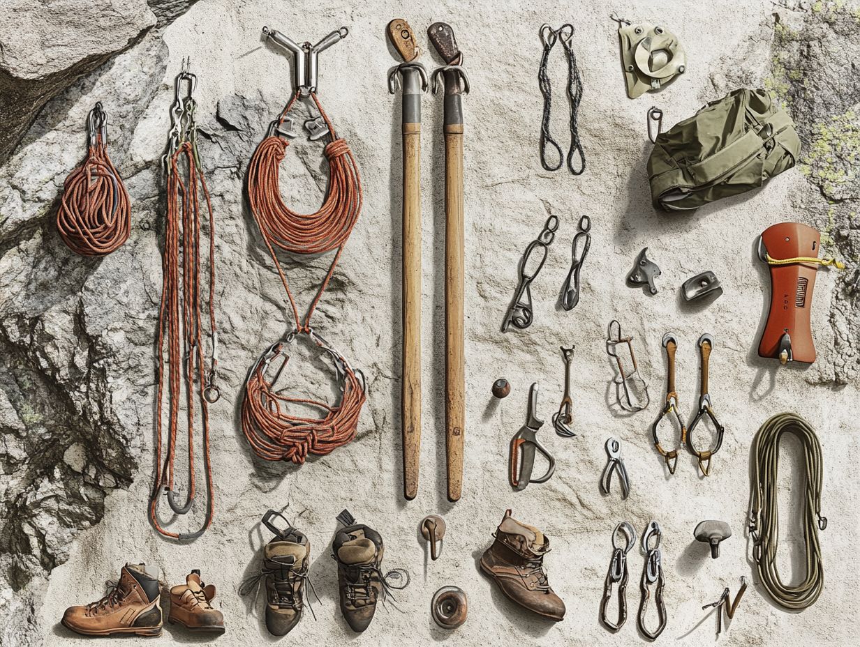 Evolution of Climbing Equipment