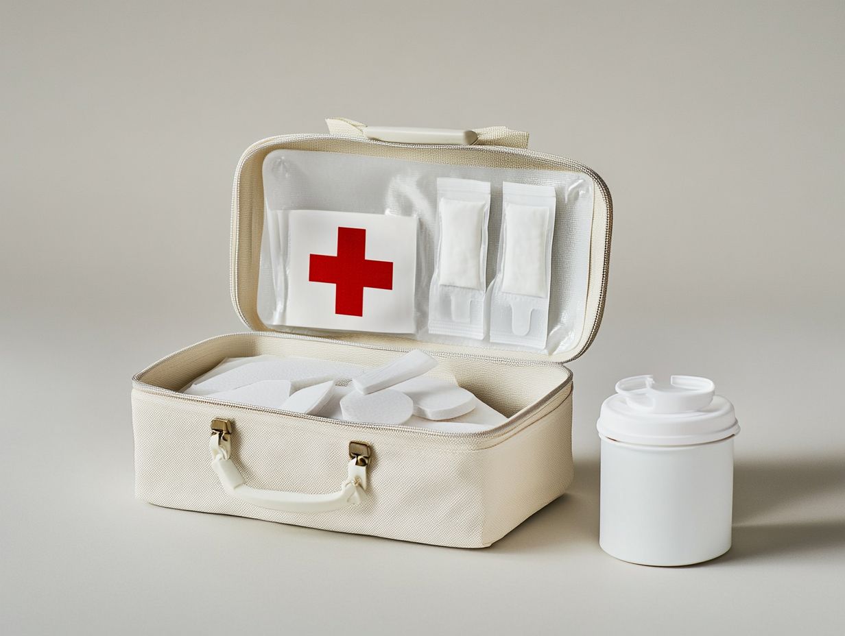 Examples of first aid accessories