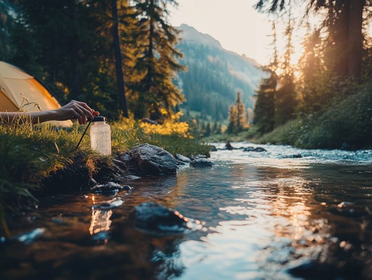 The Importance of Water Filtration in Camping