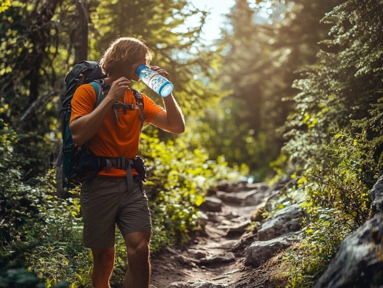 The Role of Hydration Packs in Hiking