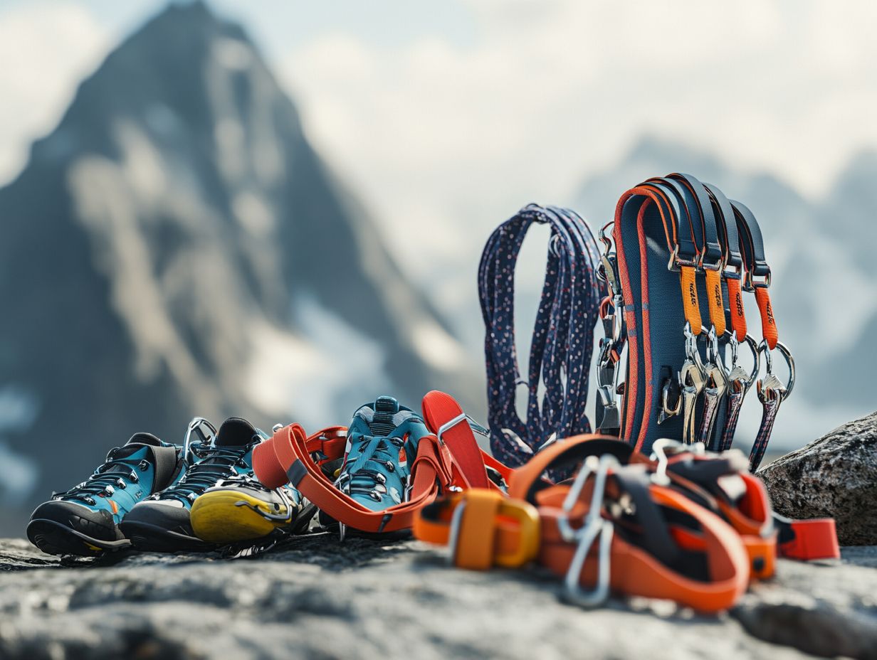 An example of smart technology integration in climbing gear