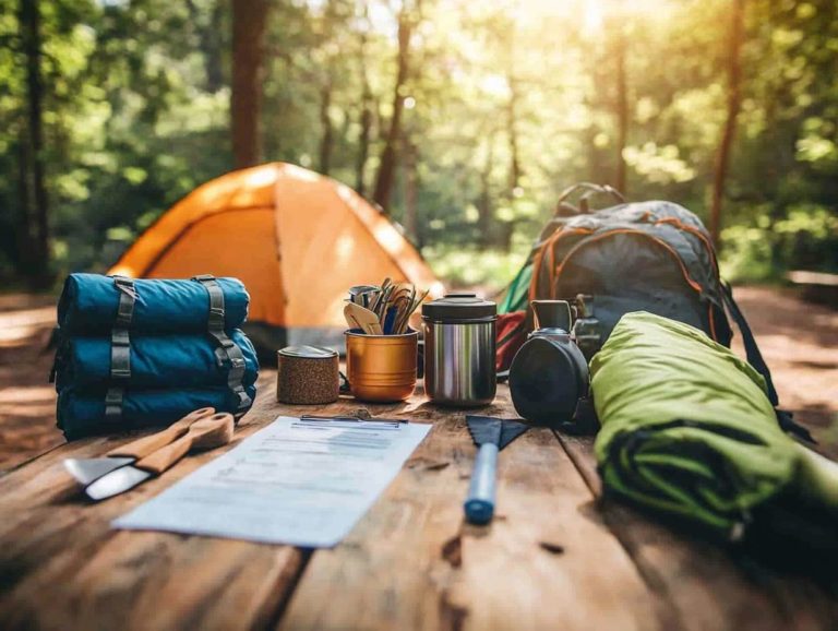 The Ultimate Camping Checklist for Your Trip