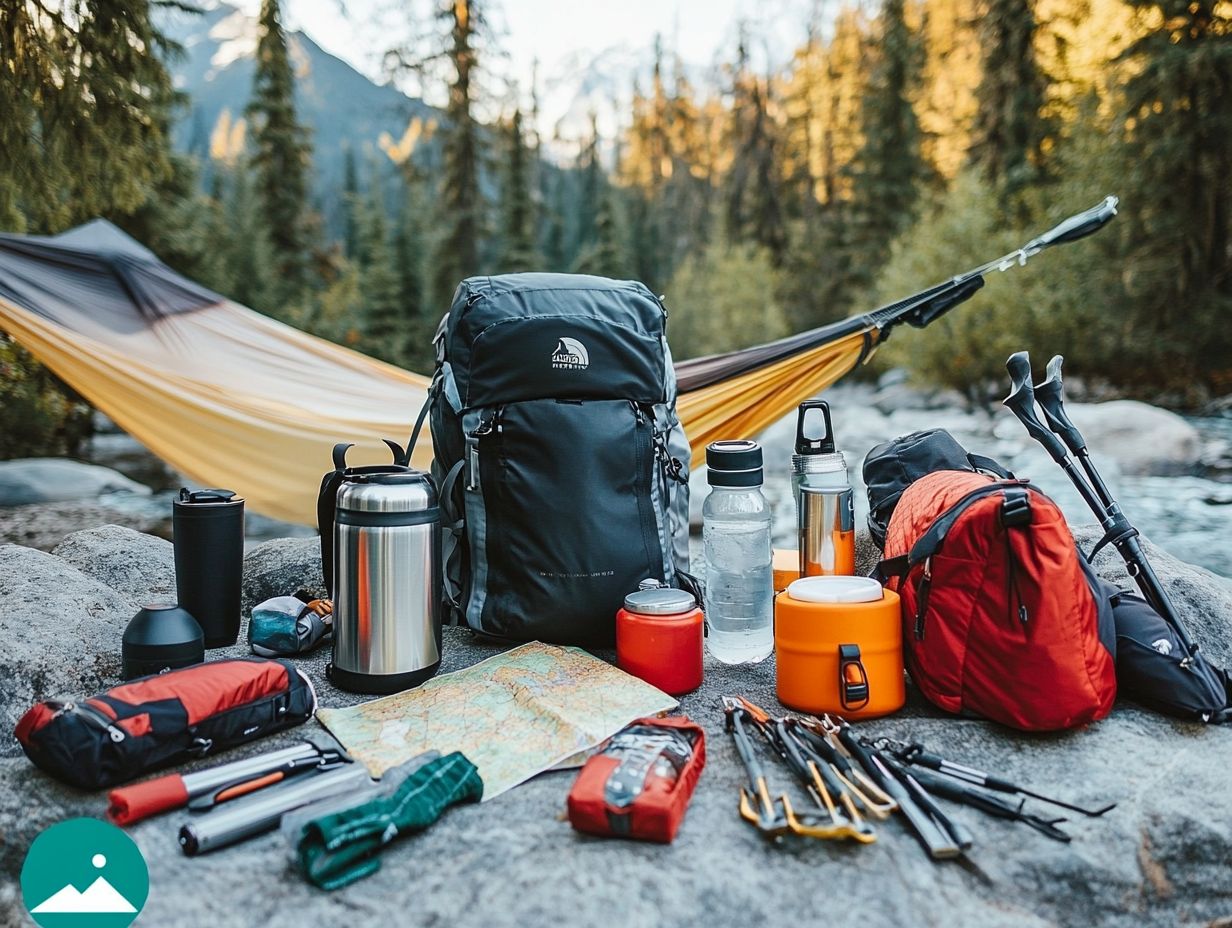 How Can One Prepare for Unexpected Situations While Backpacking?