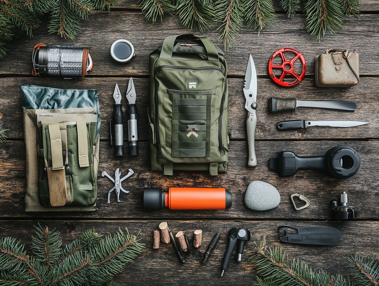 Different types of lighting tools for wilderness adventures