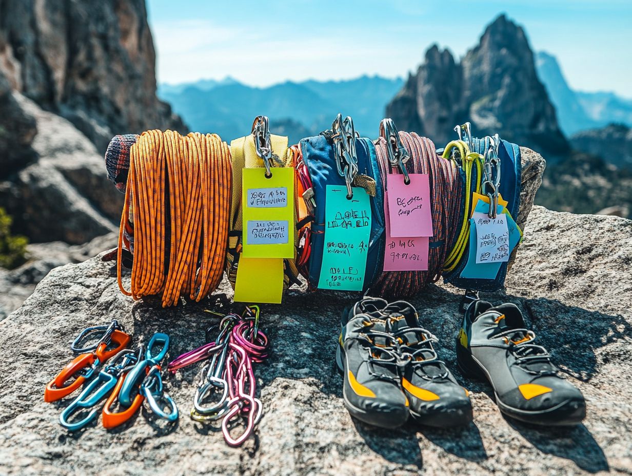 4. Use a Carabiner to Keep Your Gear Organized