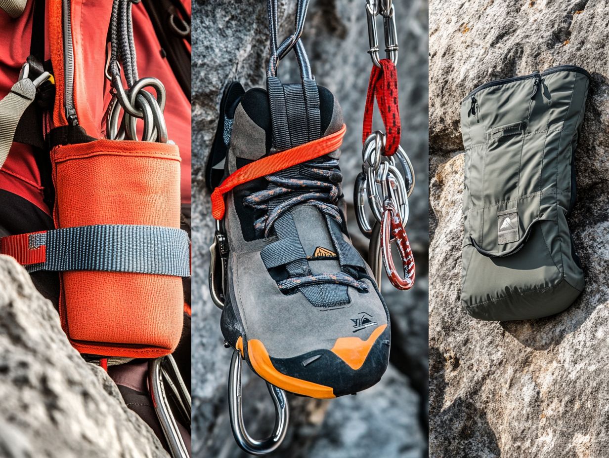 Image representing Frequently Asked Questions about climbing gear innovations.