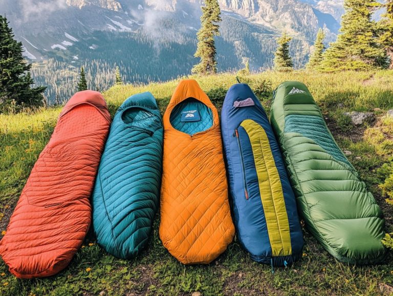 Top 5 Lightweight Sleeping Bags for Hikers