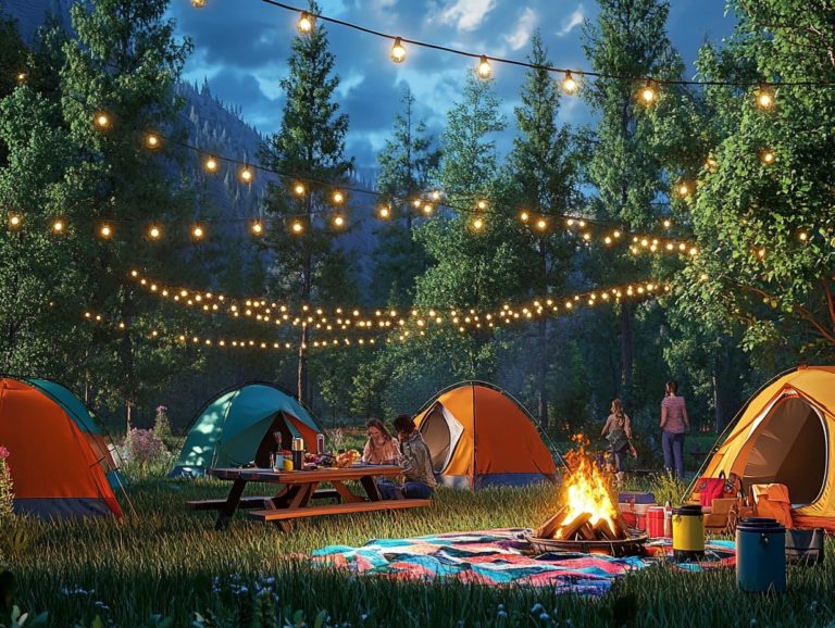 Top Accessories for Festival Camping