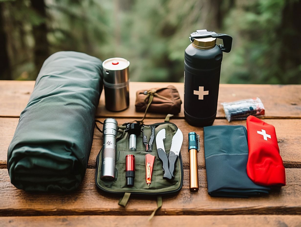 Top accessories for outdoor survival kits