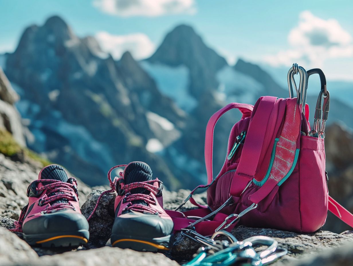 Climbing Gear for Women on a Budget